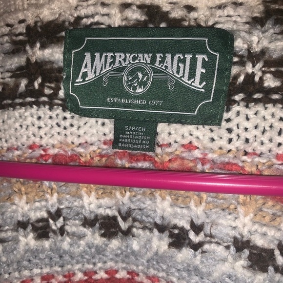 American Eagle Button Up Sweater - Picture 2 of 3